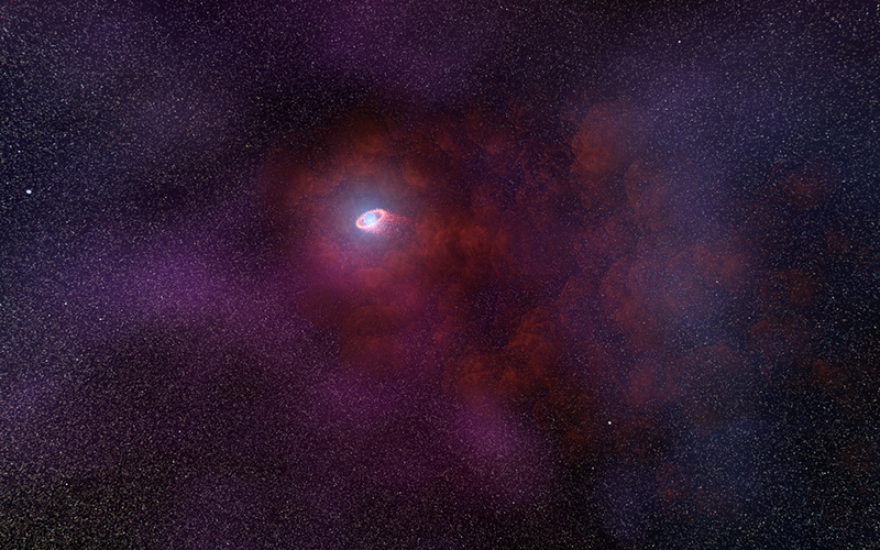 neutron star with pulsar wind