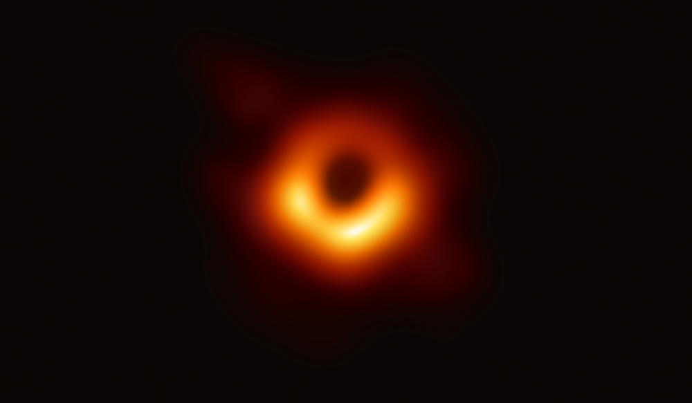 first image of black hole from Event Horizon Telescope