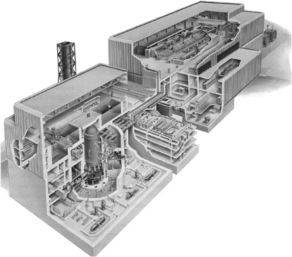 Advanced boiling-water reactor (ABWR) schematic