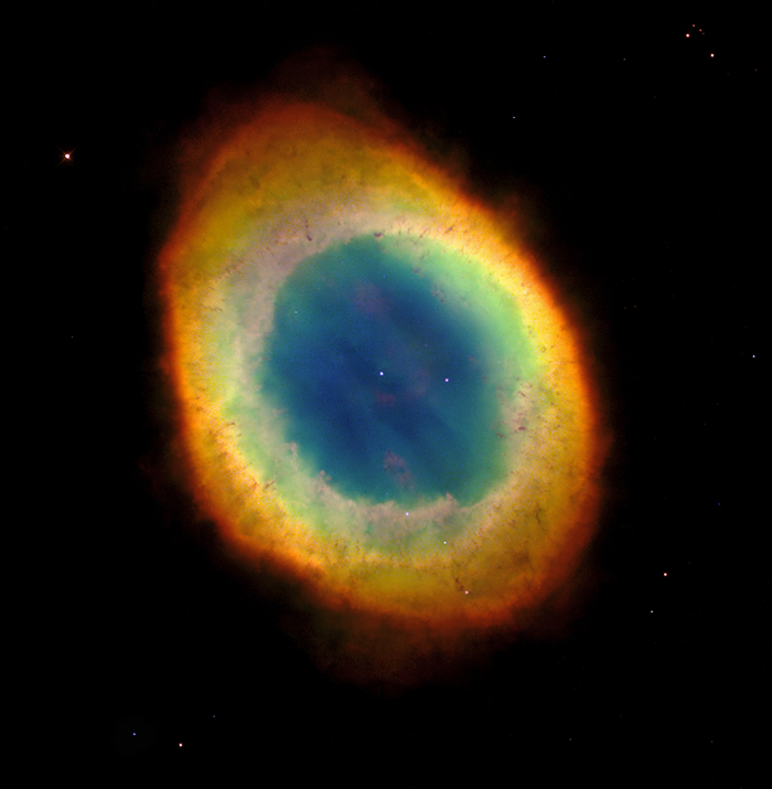 The Ring Nebula.